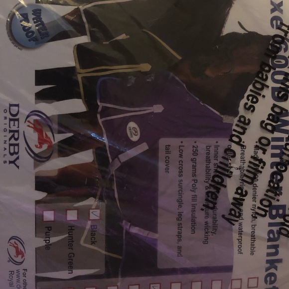 Size 69” brand new mid weight horse blanket - Picture 2 of 4